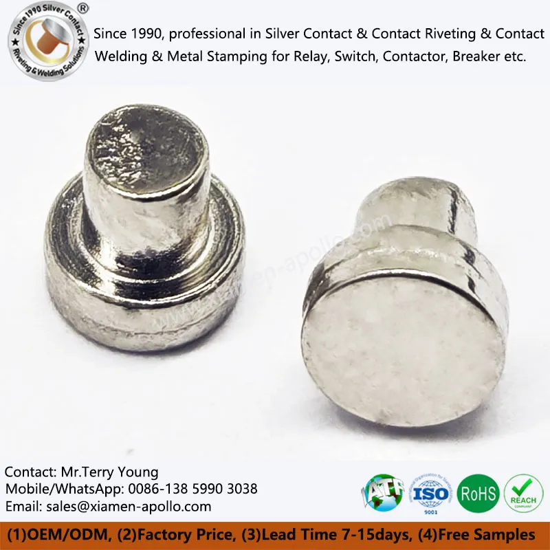 Πριτσίνια επαφής βολφραμίου κόρνα αυτοκινήτου