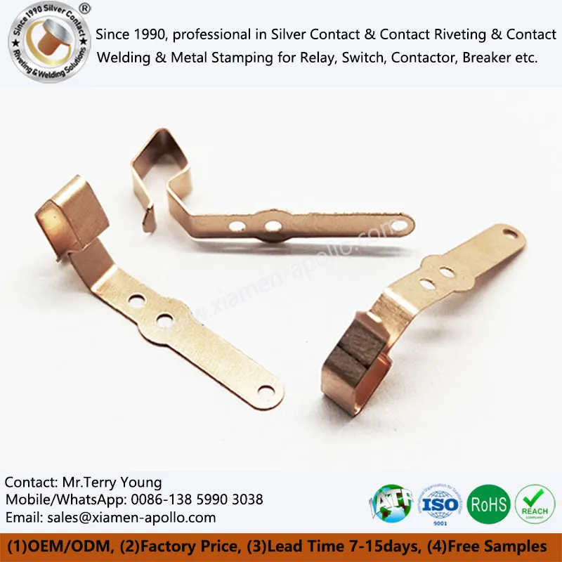 Χάλκινα εξαρτήματα για πρίζα διακόπτη