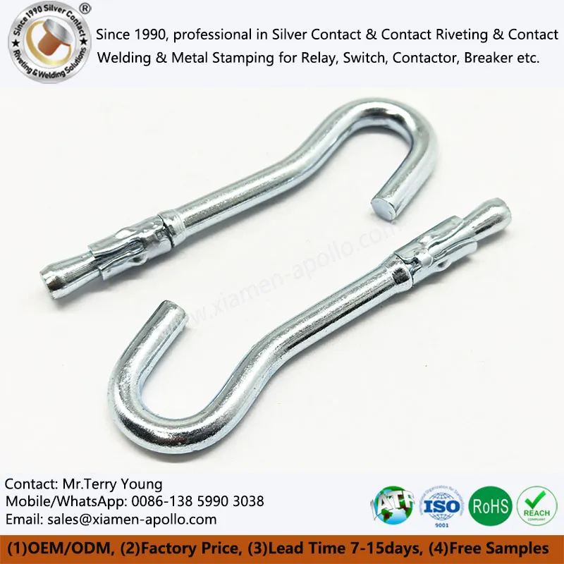 Άγκιστρο μπουλονιών διαστολής