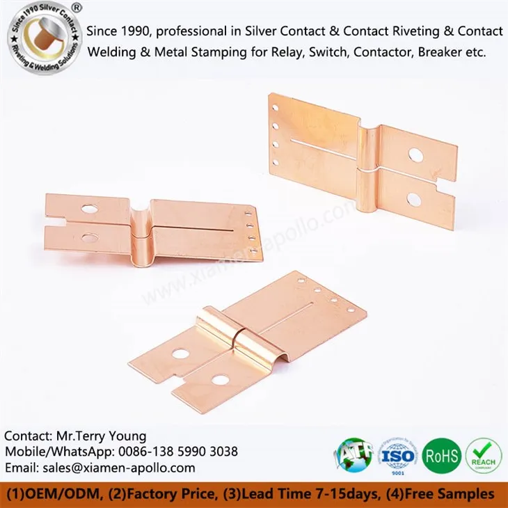 Μαγνητικά μανδάλωση ρελέ χαλκού σφραγισμένα μέρη