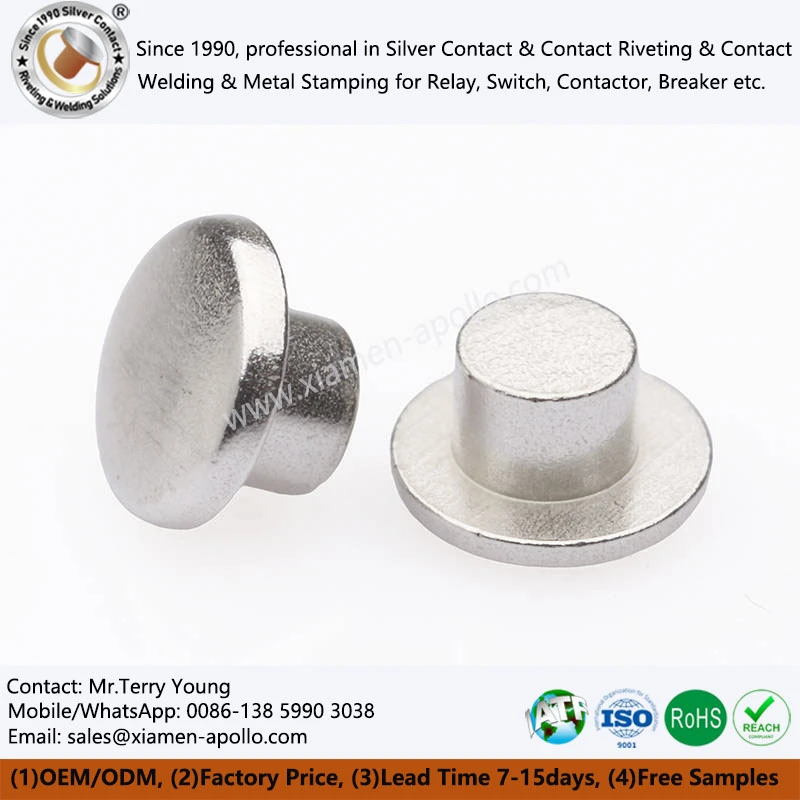 Solid Silver Contacts Solid Silver Contacts