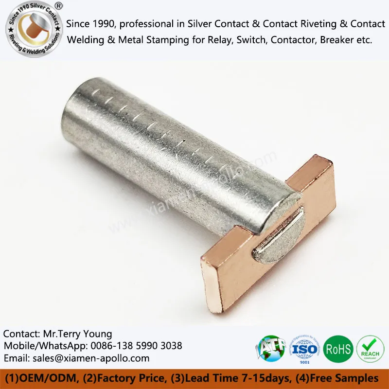 Πυρήνες καθαρού σιδήρου για ρελέ AC