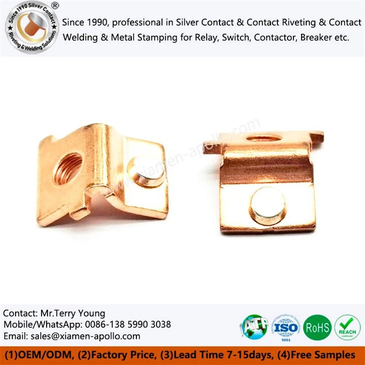 Power Switch Copper Silver Riveted Contacts Power Switch Copper Silver Riveted Contacts