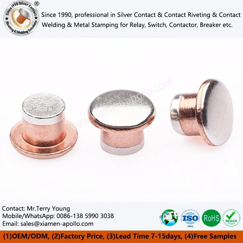 Trimetal Silver Contacts